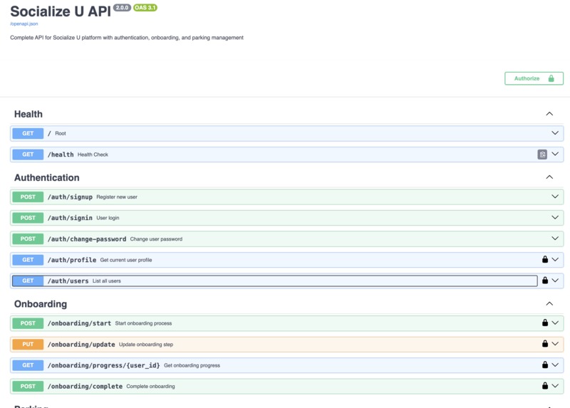 Socialize U – screenshot 2
