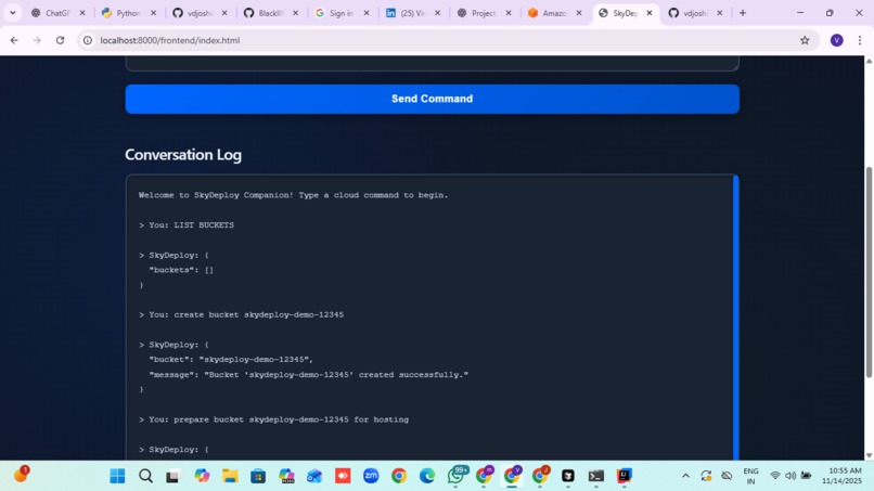 SkyDeploy Companion – screenshot 2