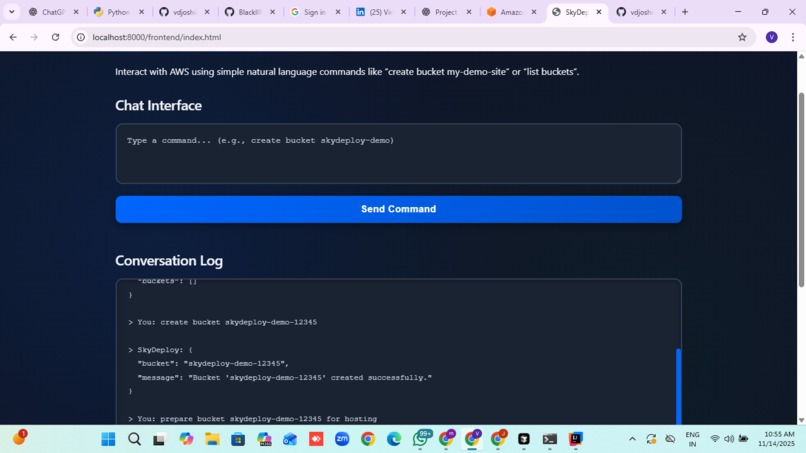SkyDeploy Companion – screenshot 3