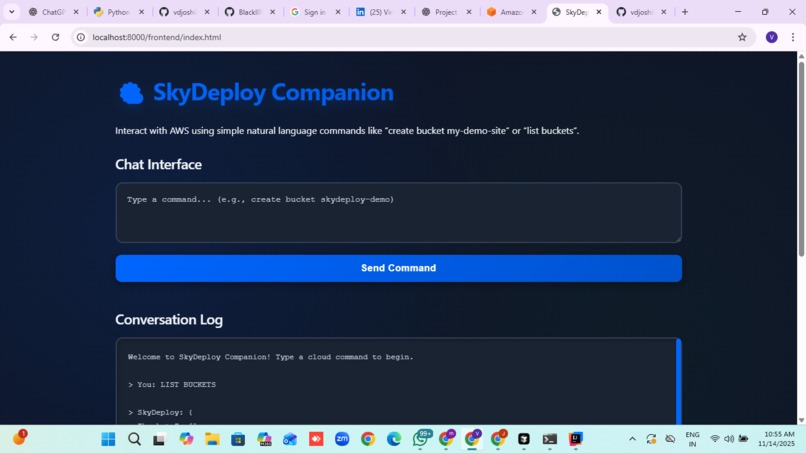 SkyDeploy Companion – screenshot 4