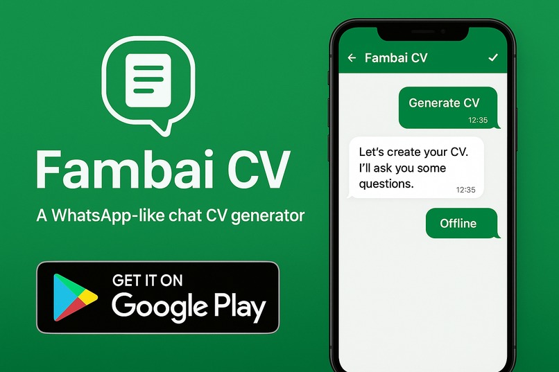 Fambai cv – screenshot 4