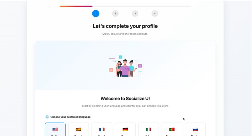 Socialize U – screenshot 4