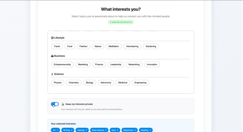 Socialize U – screenshot 6