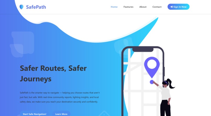 SafePath – screenshot 1