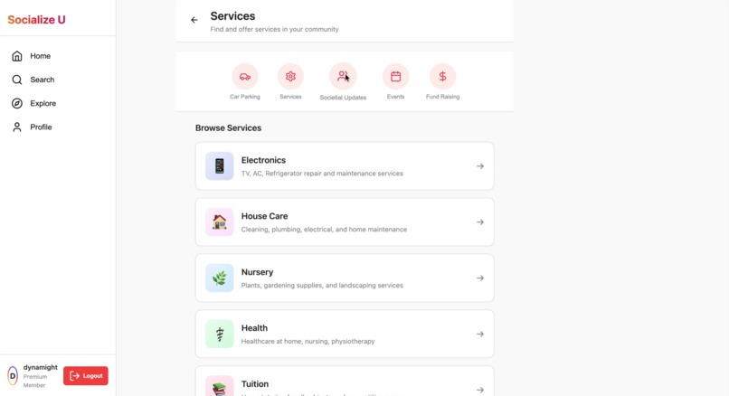 Socialize U – screenshot 9