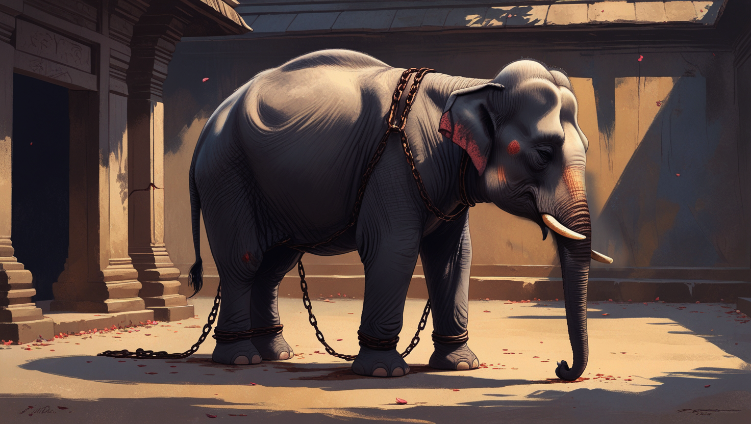 Tears Beneath the Tusk | The Silent Pain of an Elephant | Devpost
