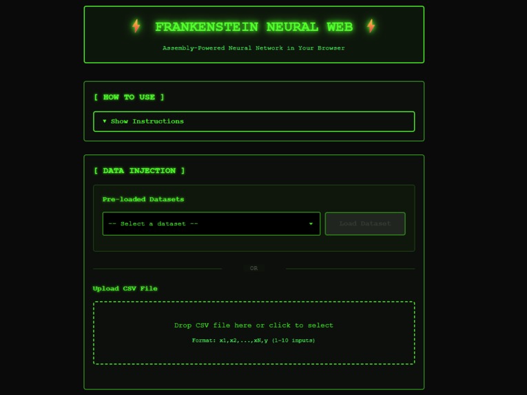 Frankenstein Neural Web – screenshot 12