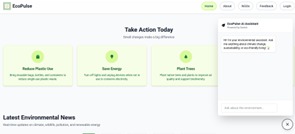 EcoPulse - Environmental Awareness Platform – screenshot 2