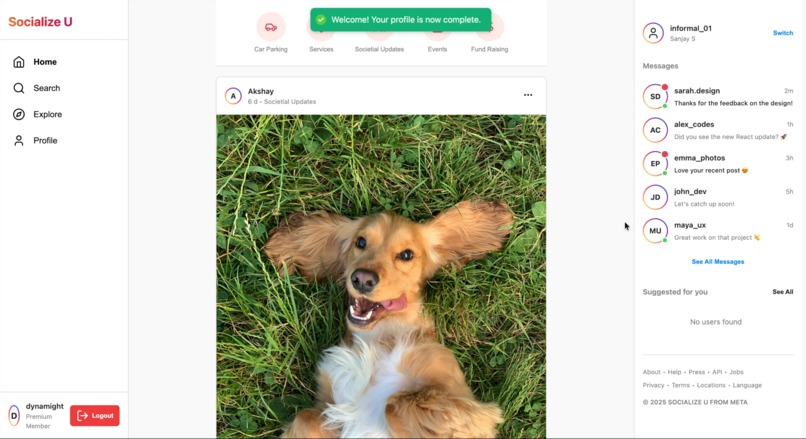 SocializeU – screenshot 14