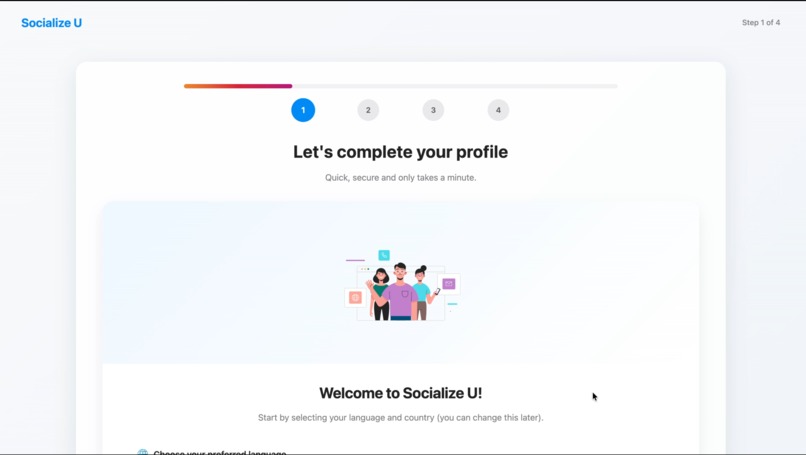 SocializeU – screenshot 4