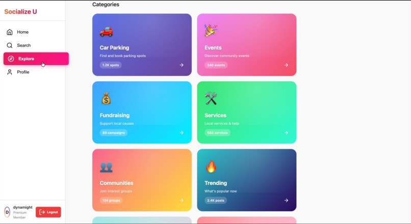 SocializeU – screenshot 13