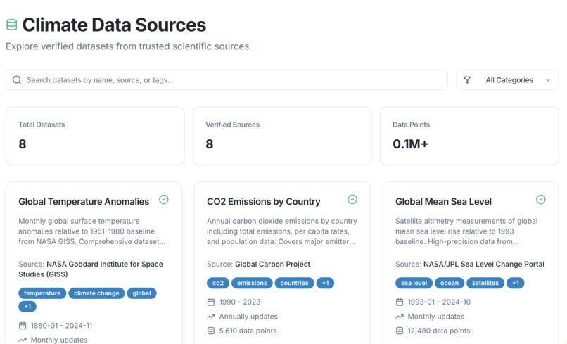 Climate Query – screenshot 3