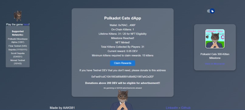 Polkadot Cats – screenshot 3