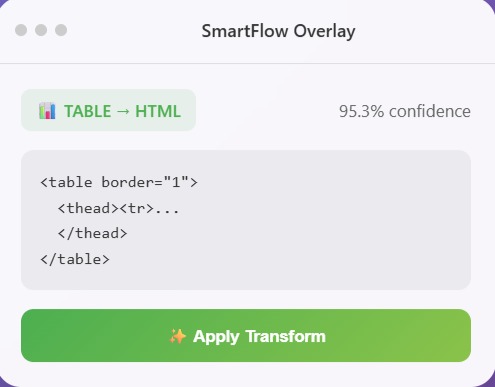 SmartFlow – screenshot 1