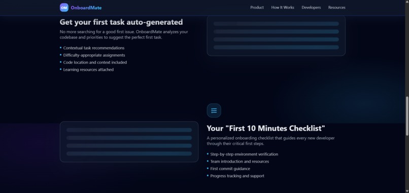 OnboardMate – AI Developer Onboarding Assistant – screenshot 2