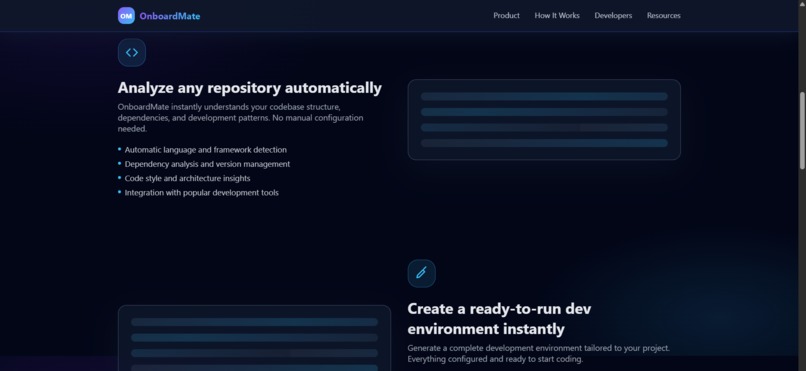 OnboardMate – AI Developer Onboarding Assistant – screenshot 3