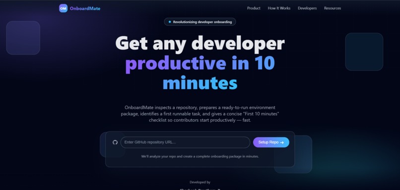 OnboardMate – AI Developer Onboarding Assistant – screenshot 4