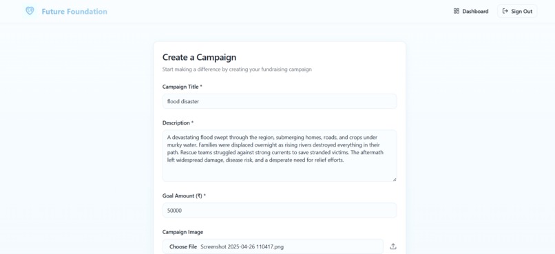 FUTURE FOUNDATION – screenshot 2