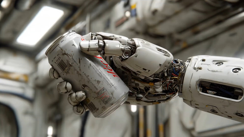 Cosmic Recycle — AI Sci-Fi Music Video – screenshot 1