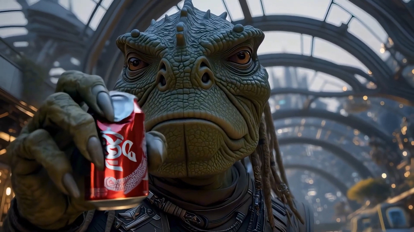 Cosmic Recycle — AI Sci-Fi Music Video – screenshot 3