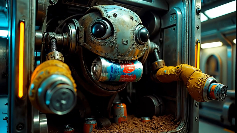 Cosmic Recycle — AI Sci-Fi Music Video – screenshot 8