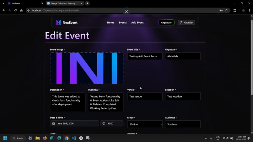 NexEvent – screenshot 5