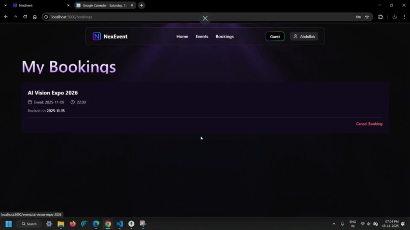 NexEvent – screenshot 7