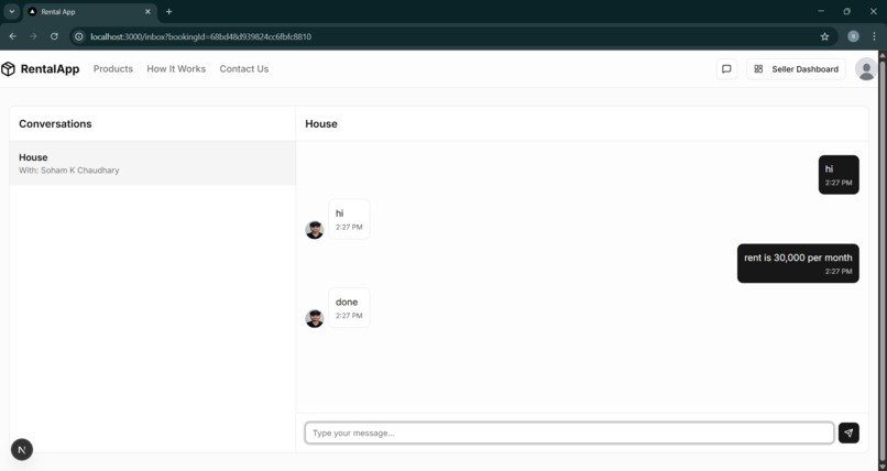 Rental Management App – screenshot 3