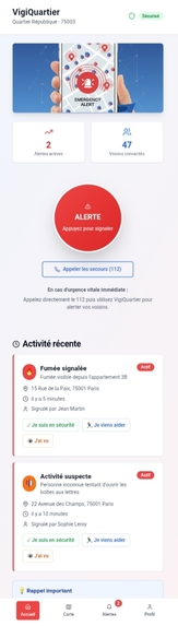 VigiHood – screenshot 1