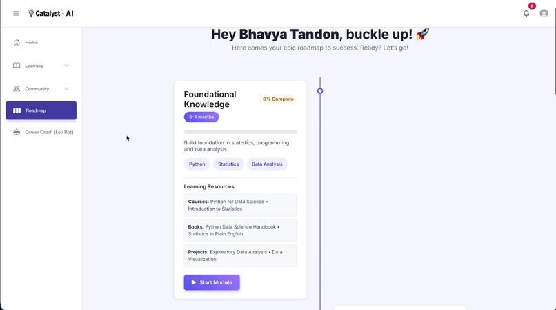 Catalyst AI – screenshot 2