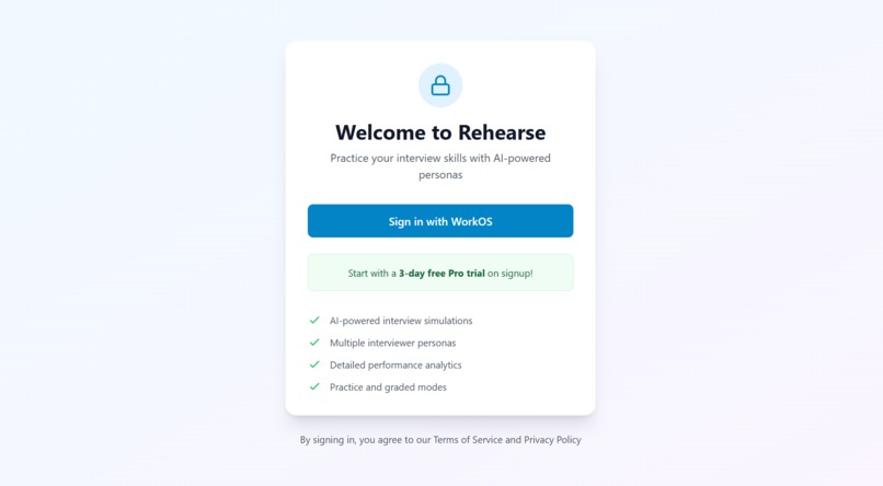 Rehearse – screenshot 2