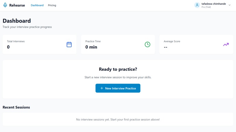 Rehearse – screenshot 3
