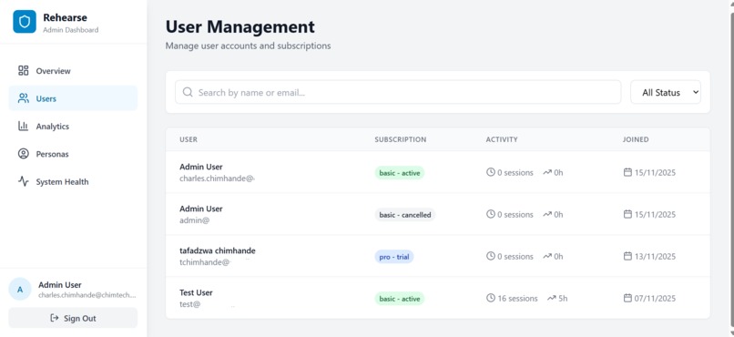 Rehearse – screenshot 12