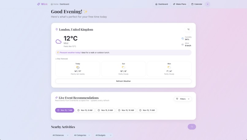 Wink – screenshot 4