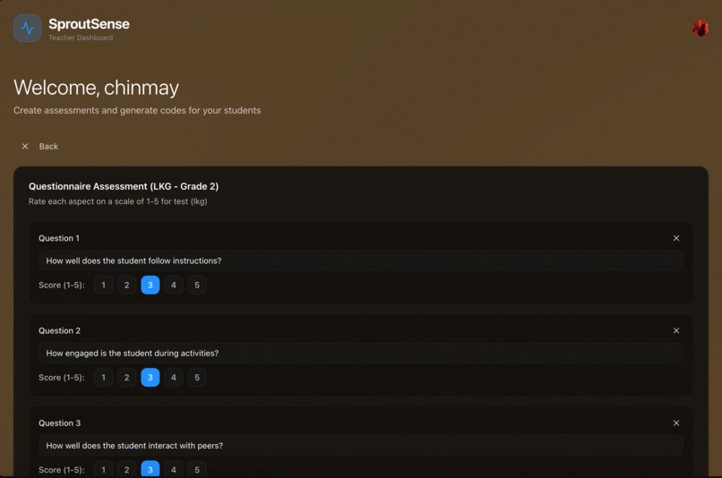 SproutSense – screenshot 2