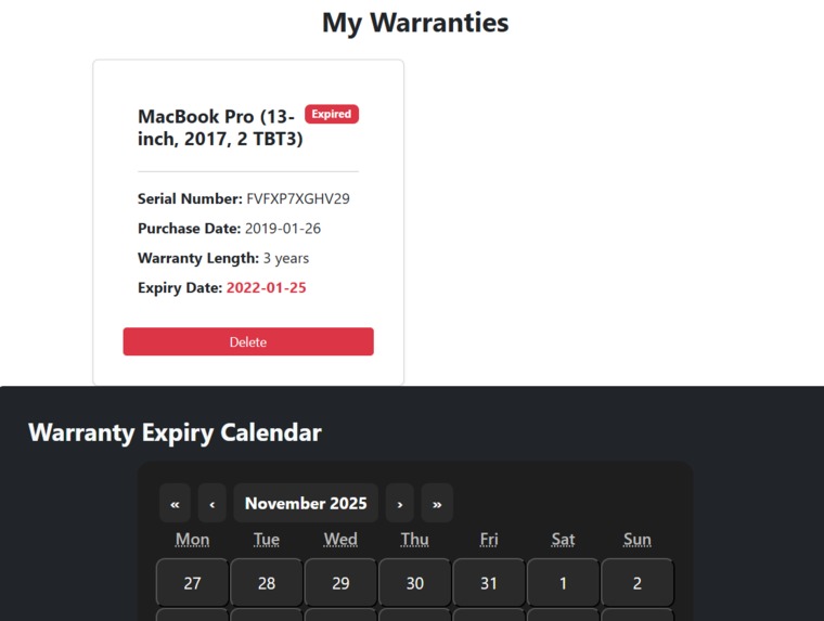 Ao2 Tracker – screenshot 2