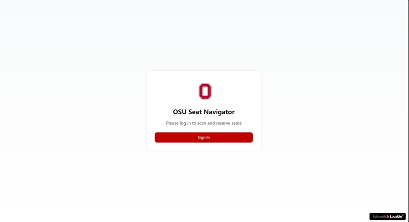 OSU Seat Navigator – screenshot 2