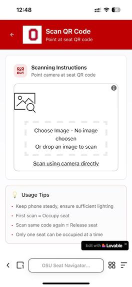 OSU Seat Navigator – screenshot 5