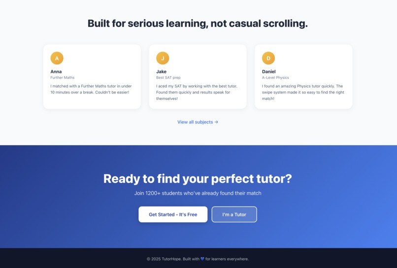 TutorHope – screenshot 2