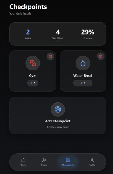 chkpnt – screenshot 3