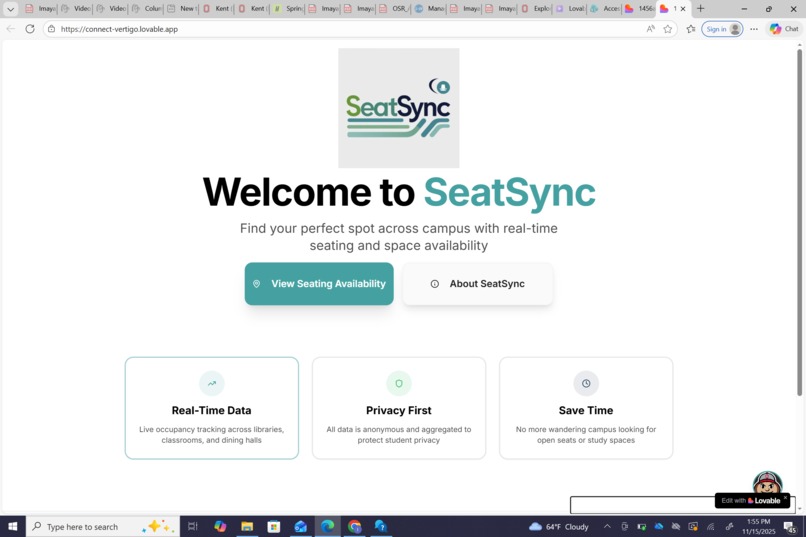 SeatSync – screenshot 1