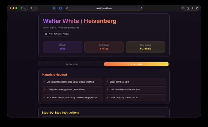 SpookFit – screenshot 4