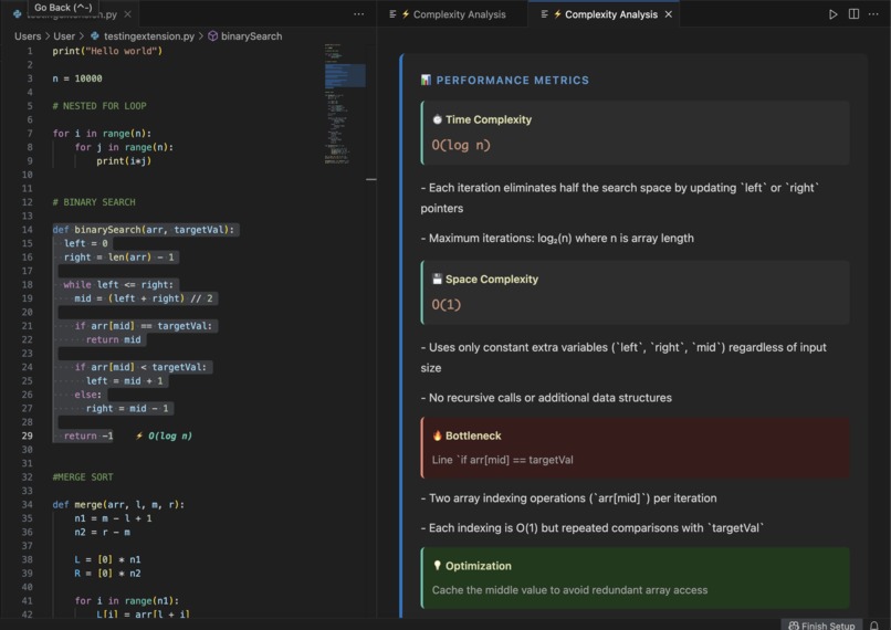 Complexity Lens – screenshot 1