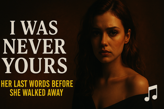 I Was Never Yours | When She’s Done Pretending