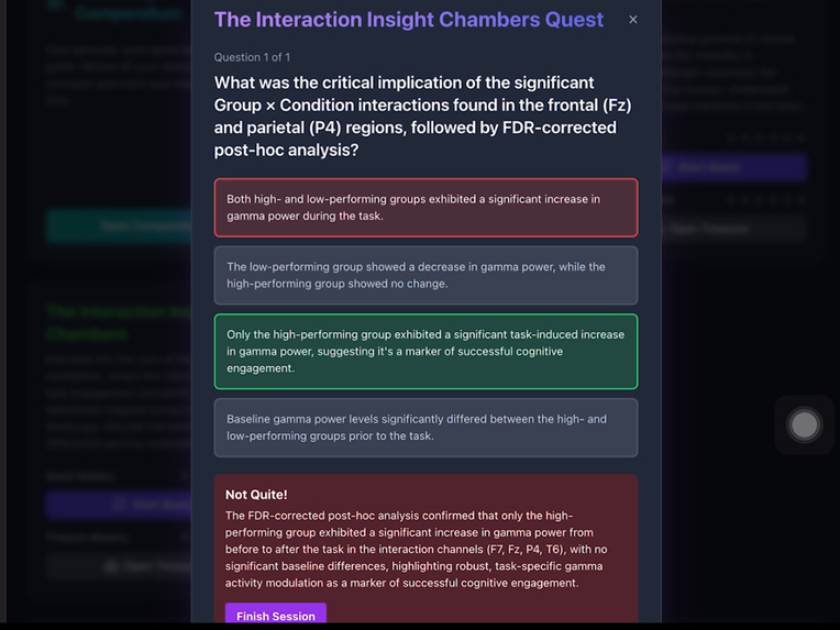 LearnScape AI Personalized Learning Game That Builds Itself – screenshot 10