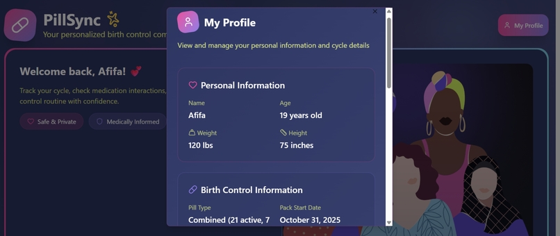 PillSync – screenshot 2