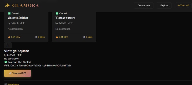 Glamora – screenshot 1