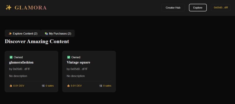 Glamora – screenshot 3