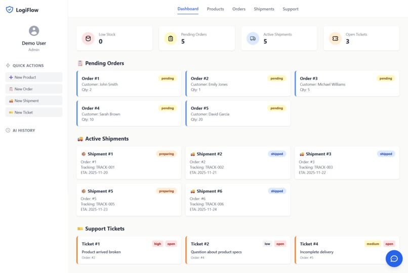 LogiFlow – screenshot 6