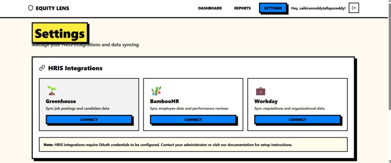 Equity Lens – screenshot 2